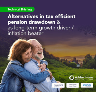 Technical Briefing - Alternatives in tax efficient pension drawdown & as long-term growth driver / inflation beater